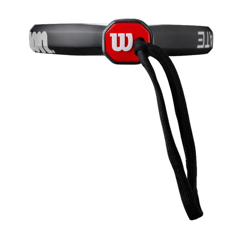 Raquette padel Wilson Elevate noir argent — vue détail 1