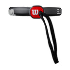 Raquette padel Wilson Elevate noir argent — vue détail 1