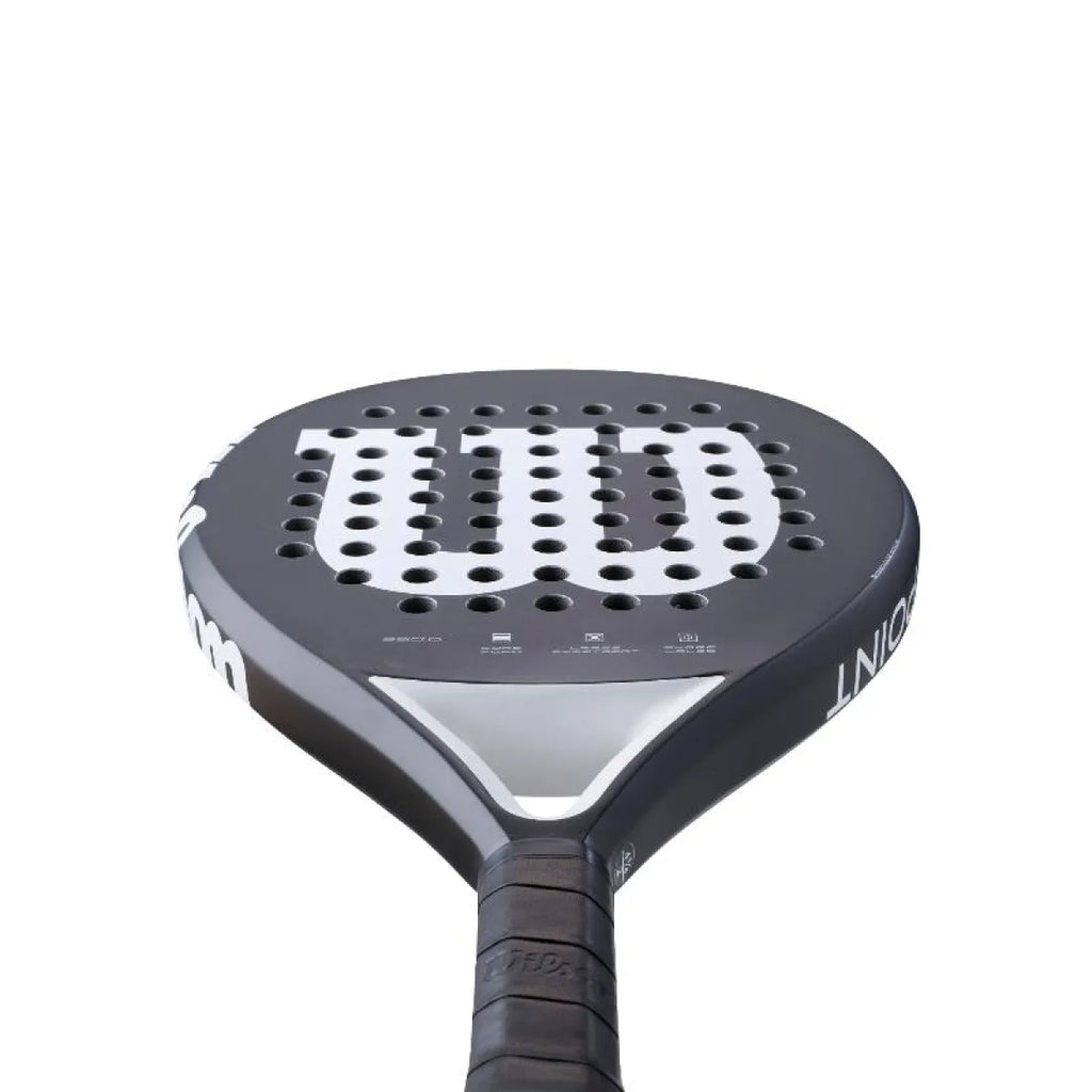 Raquette padel Wilson Match Point noir blanc — vue détail 1