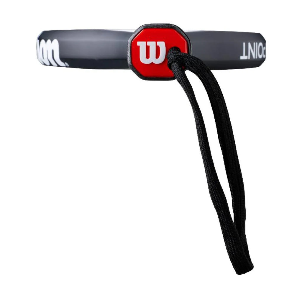 Raquette padel Wilson Match Point noir blanc — vue détail 2
