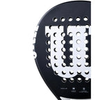 Raquette padel Wilson Match Point noir blanc — vue de dos