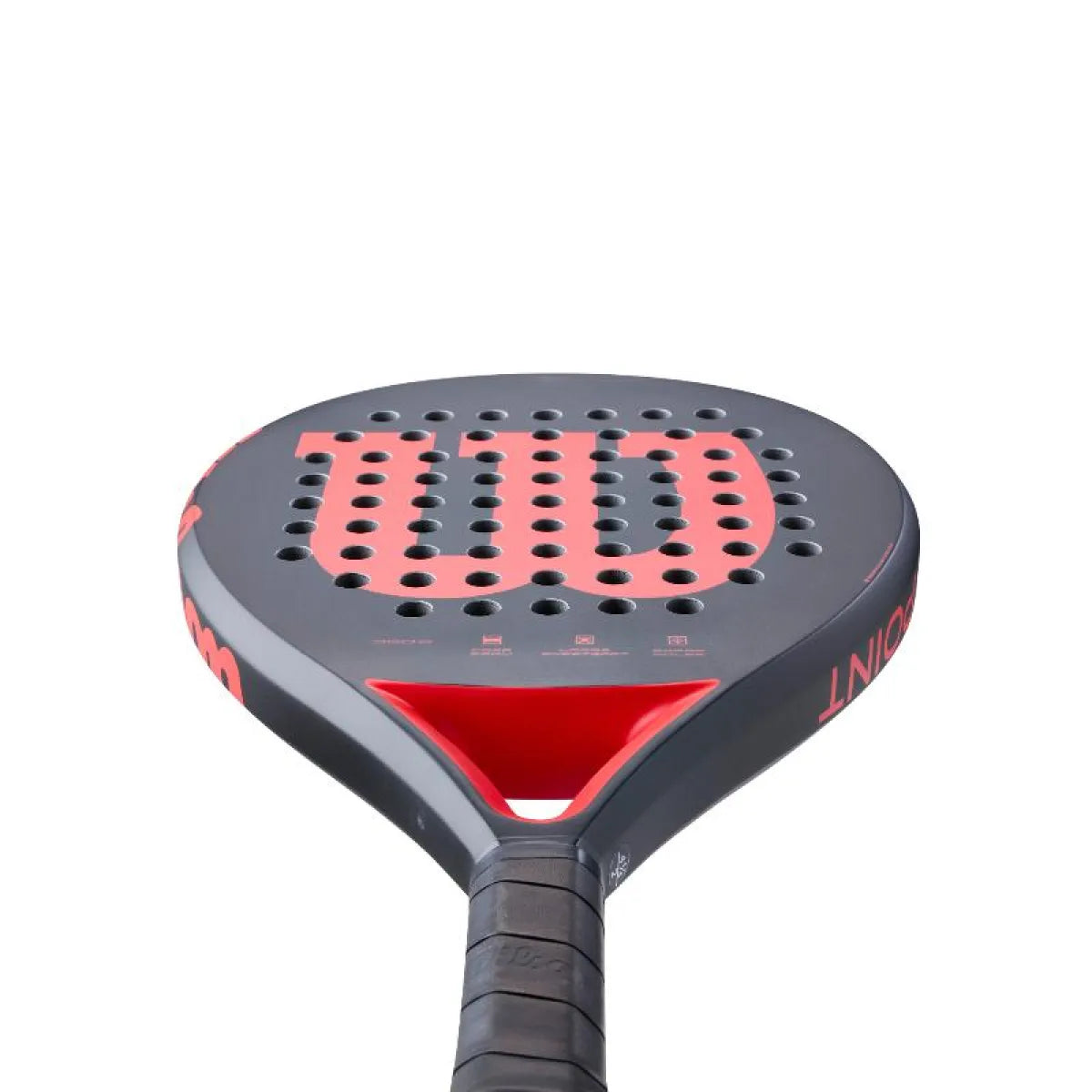 Raquette padel Wilson Match Point noir rouge — vue détail 1