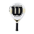 Raquette padel Wilson Optix V2 Lite blanc — vue de face