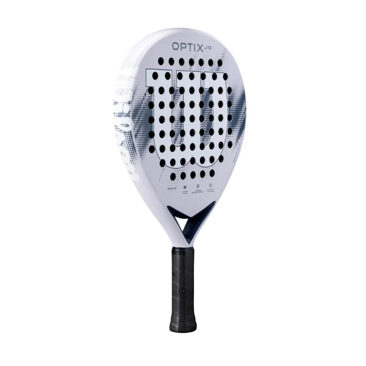 Raquette padel Wilson Optix V2 Lite Lila — vue de profil 2