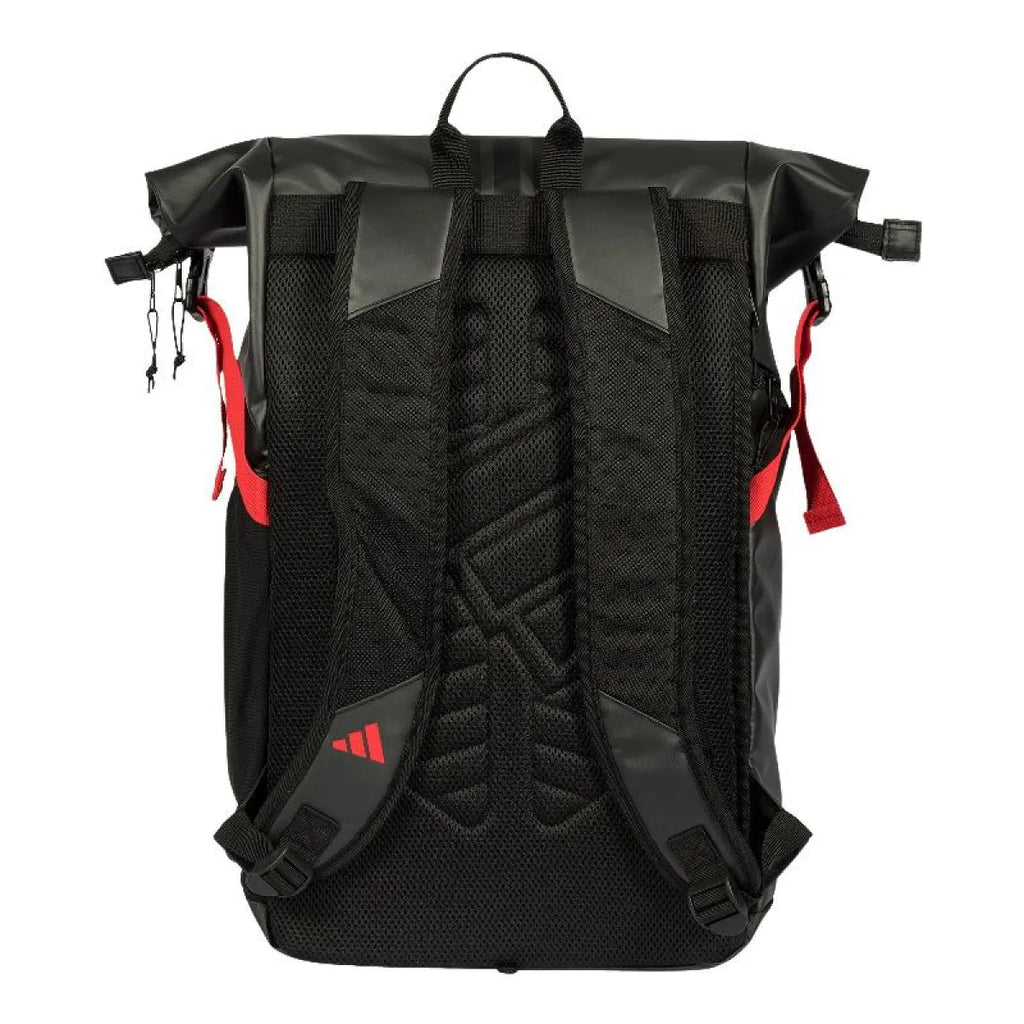 Sac à dos Adidas Ale Galan Multigame 3.5 noir rouge — vue de profil