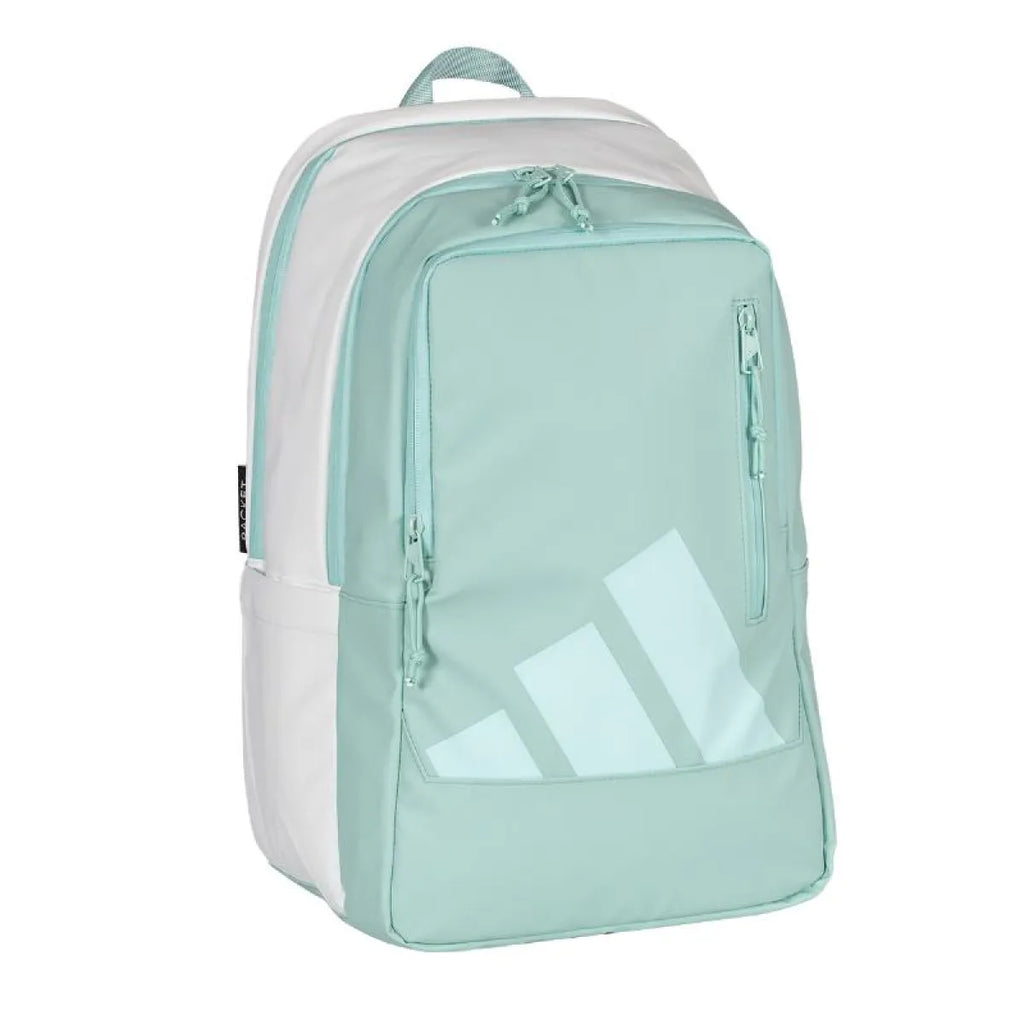 Sac à dos Adidas Ari Sanchez Promatch 3.5 bleu blanc — vue de profil 2