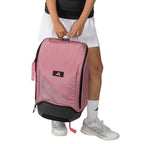 Sac à dos Adidas Marta Ortega Protour 3.5 rose noir — vue de dos