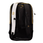 Sac à dos Black Crown Raptor V2 blanc doré — vue de profil