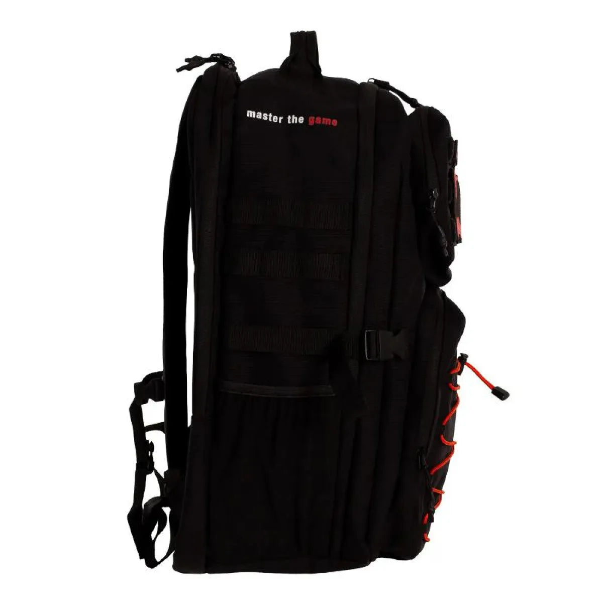 Sac à dos Black Crown Spartan noir rouge — vue de profil 2