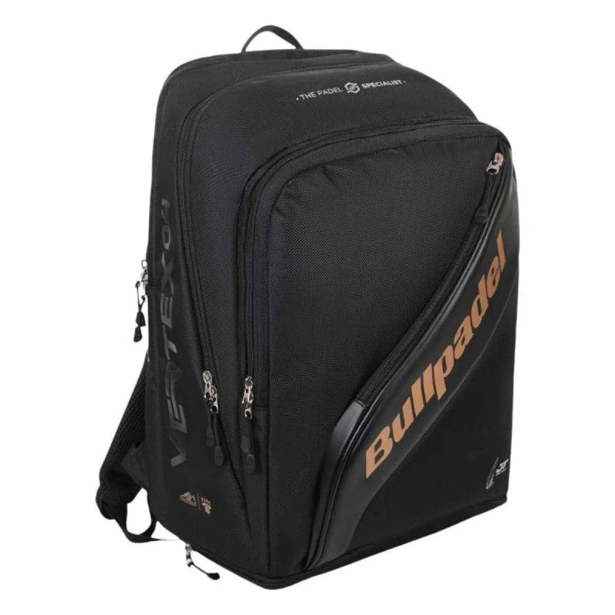 Sac à dos Bullpadel Juan Tello Vertex BPM25007 noir — vue de profil 2