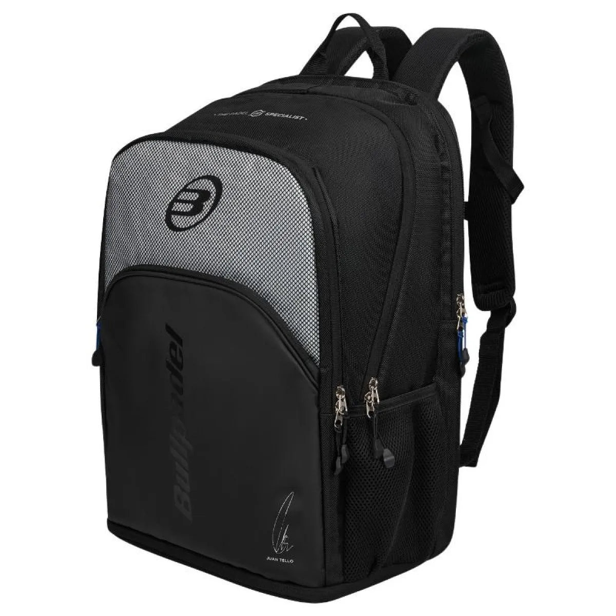 Sac à dos Bullpadel Juan Tello Vertex BPM26007 noir — vue de profil 2