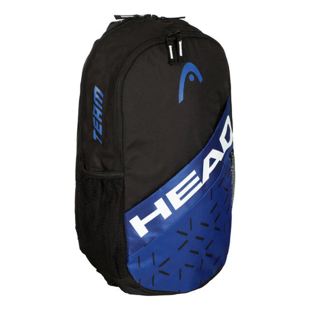 Sac à dos Head Team 21L bleu noir — vue de profil 2
