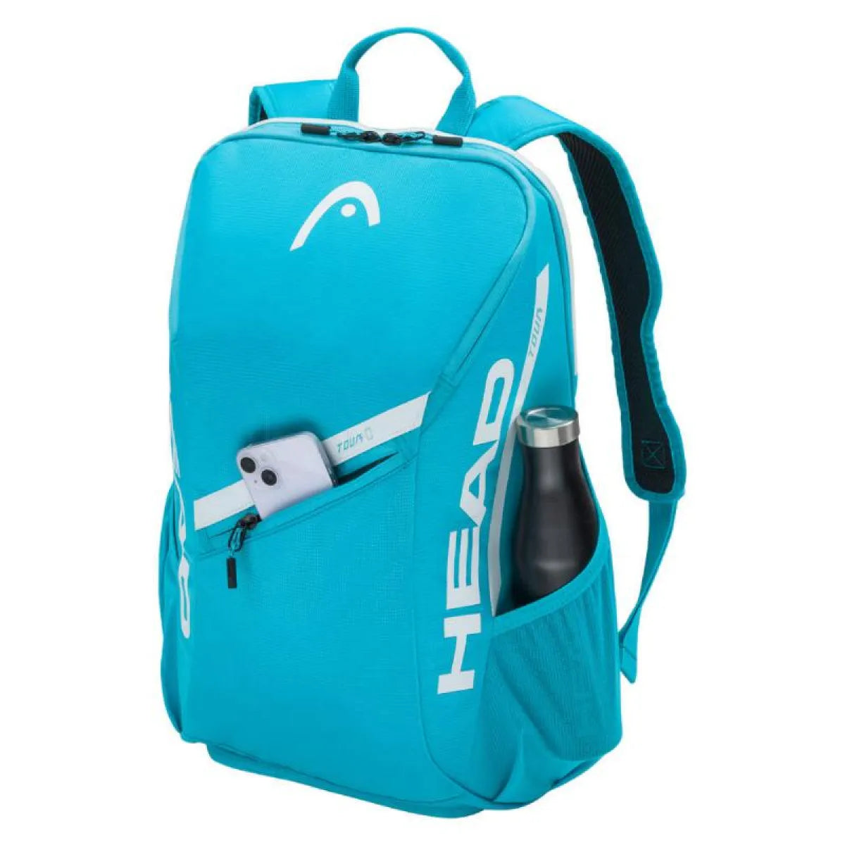 Sac à dos Head Tour 25L bleu — vue de profil