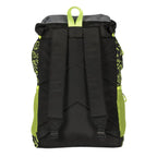Sac à dos Lok Adventure 2 noir vert Fluor — vue de profil