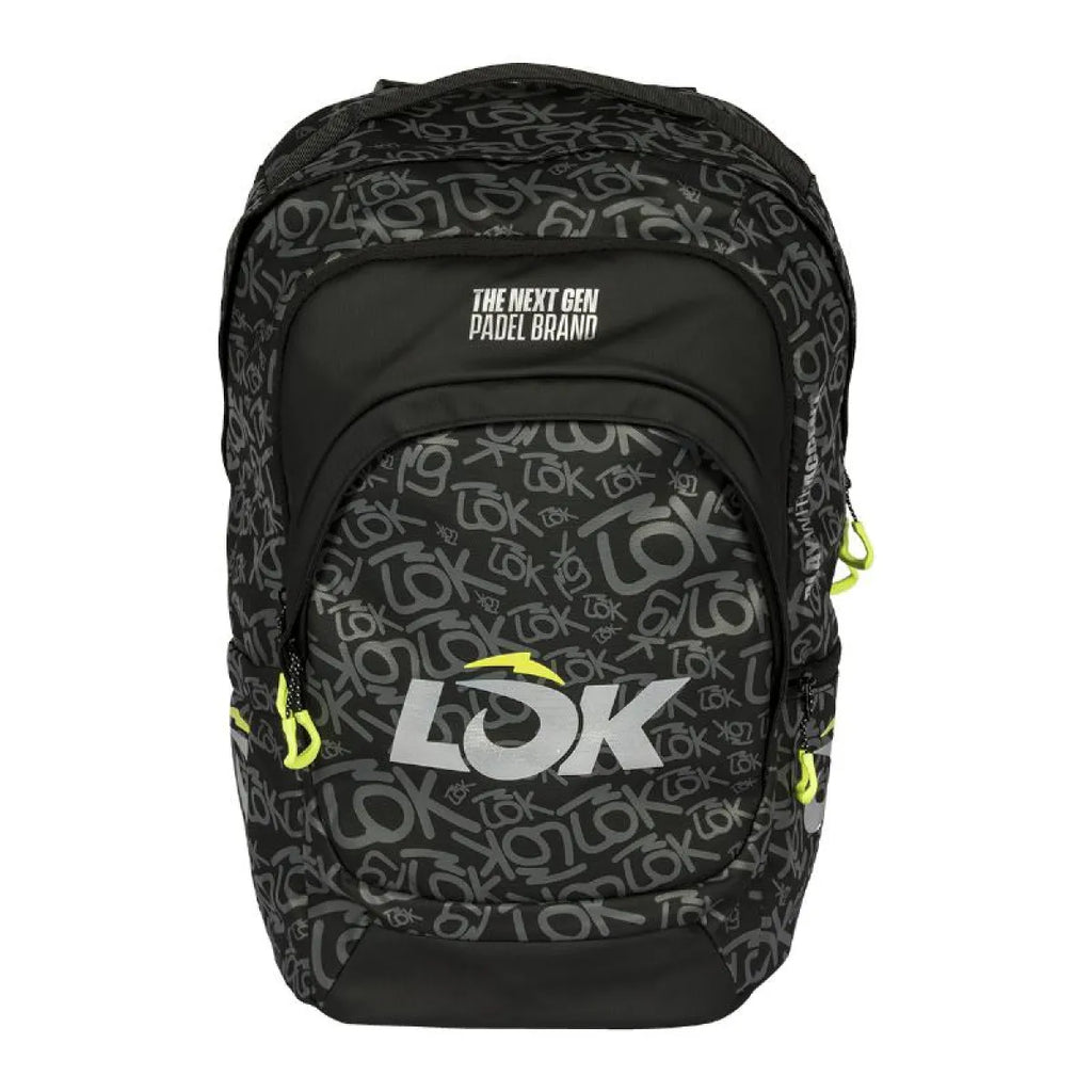 Sac à dos Lok Maxx 2 noir vert — vue de face