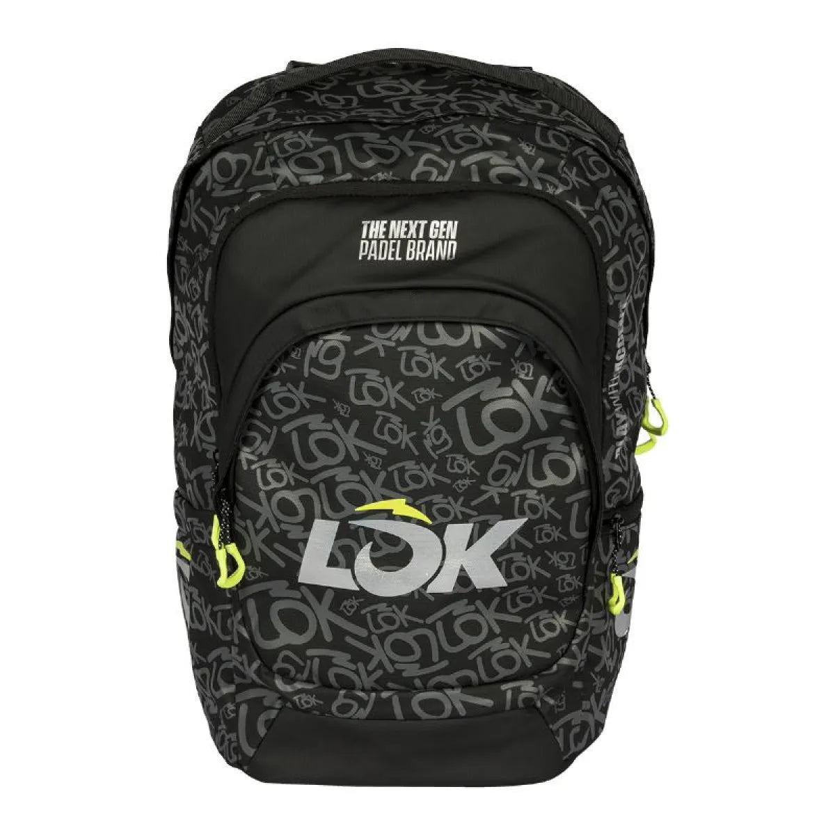 Sac à dos Lok Maxx 2 noir vert — vue de face