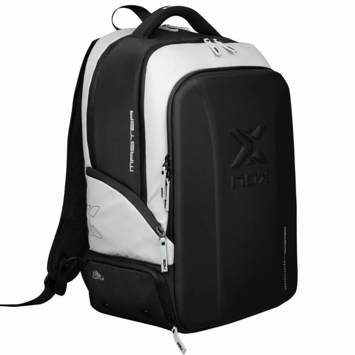 Sac à dos Nox AT10 Luxury Master Series noir blanc — vue de profil 2