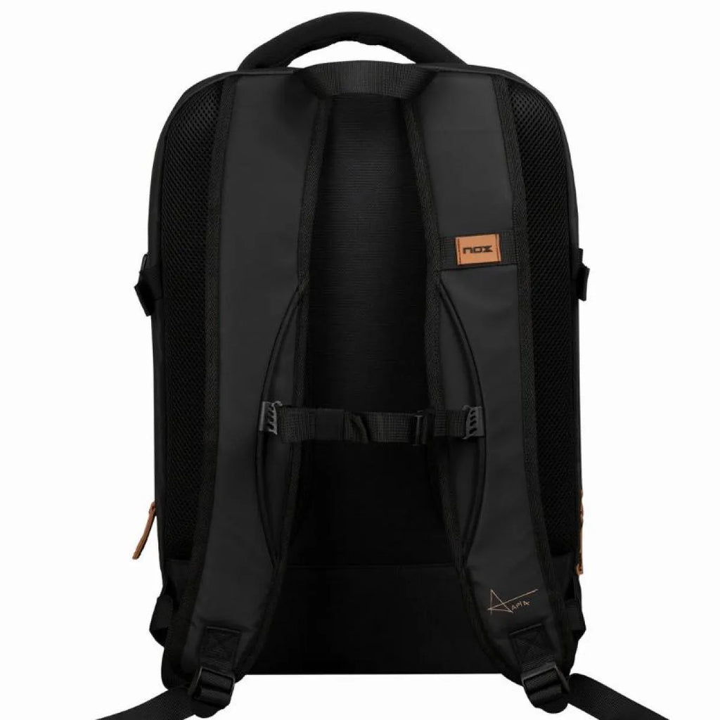 Sac à dos Nox AT10 Luxury Open Series noir marron — vue de profil