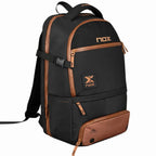 Sac à dos Nox AT10 Luxury Open Series noir marron — vue de profil 2
