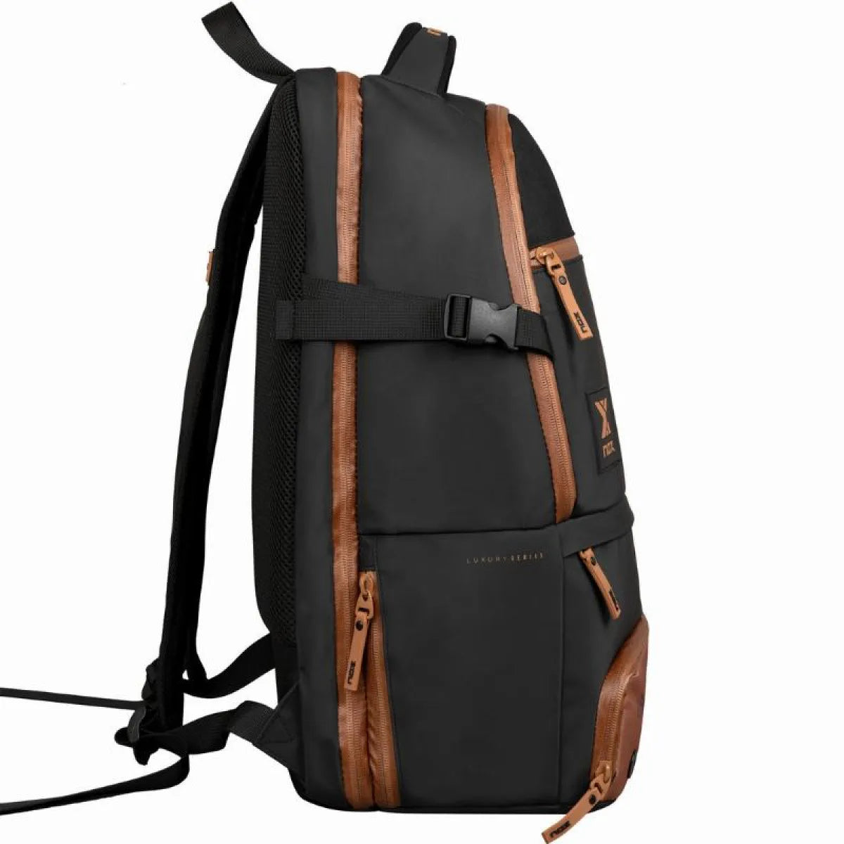 Sac à dos Nox AT10 Luxury Open Series noir marron — vue détail 1
