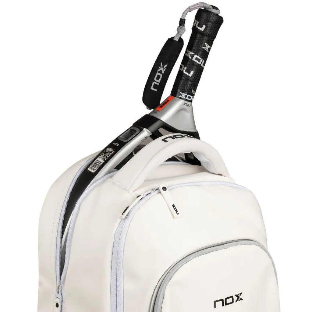 Sac à dos Nox Pro Series blanc — vue en perspective