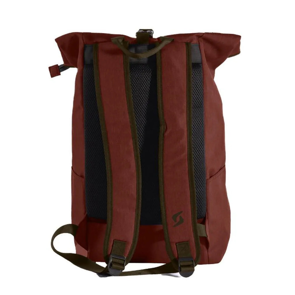 Sac à dos Siux Street rouge — vue de profil