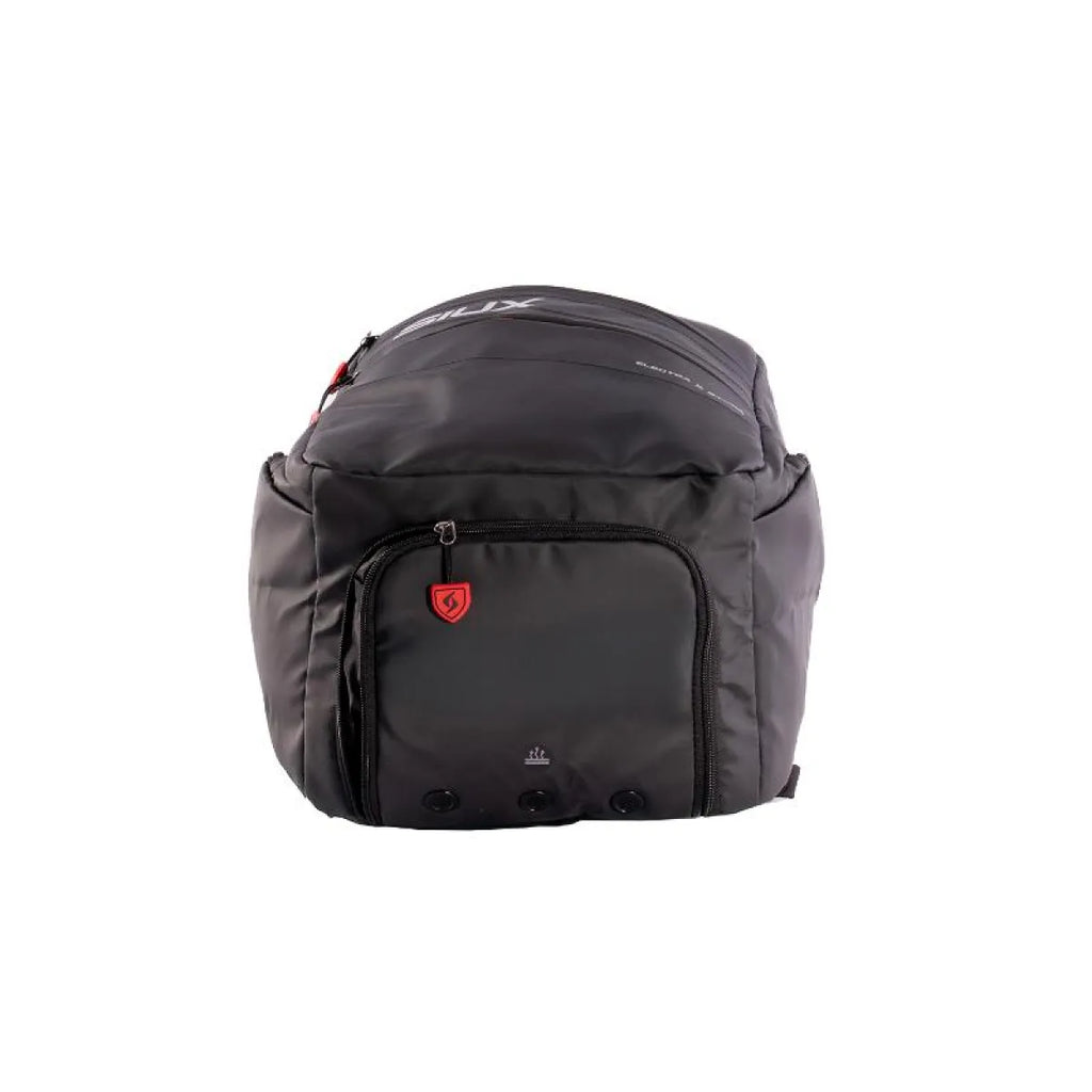 Sac à dos Siux Stupa Electra noir rouge — vue de dessus
