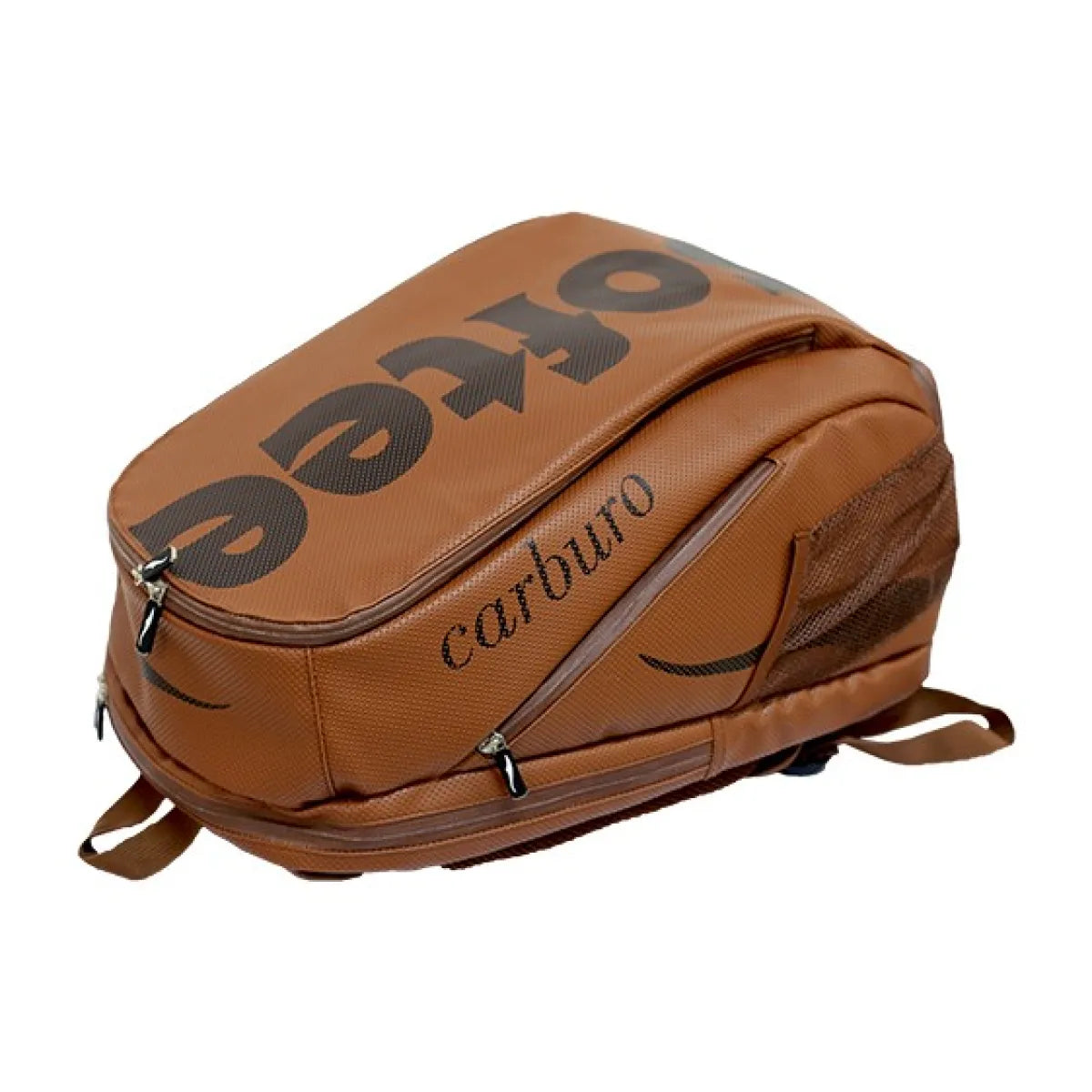 Sac à dos Softee Car marron — vue de profil