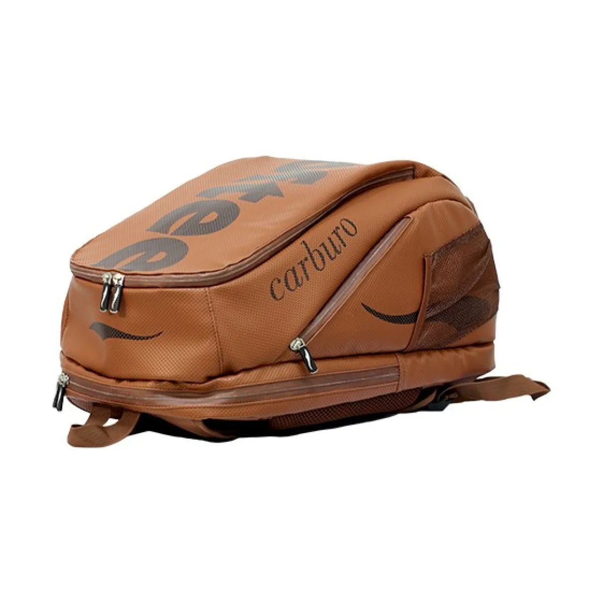 Sac à dos Softee Car marron — vue de profil 2