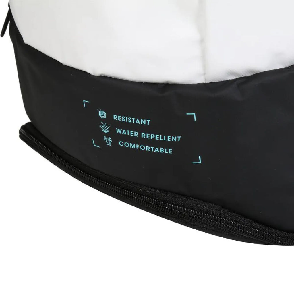 Sac à dos Tecnifibre Tour Endurance blanc bleu — vue de dos