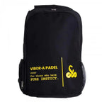 Sac à dos Vibora Lantra noir jaune — vue de face