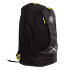 Sac à dos Vibora X Aniversario noir jaune Fluor — vue de profil