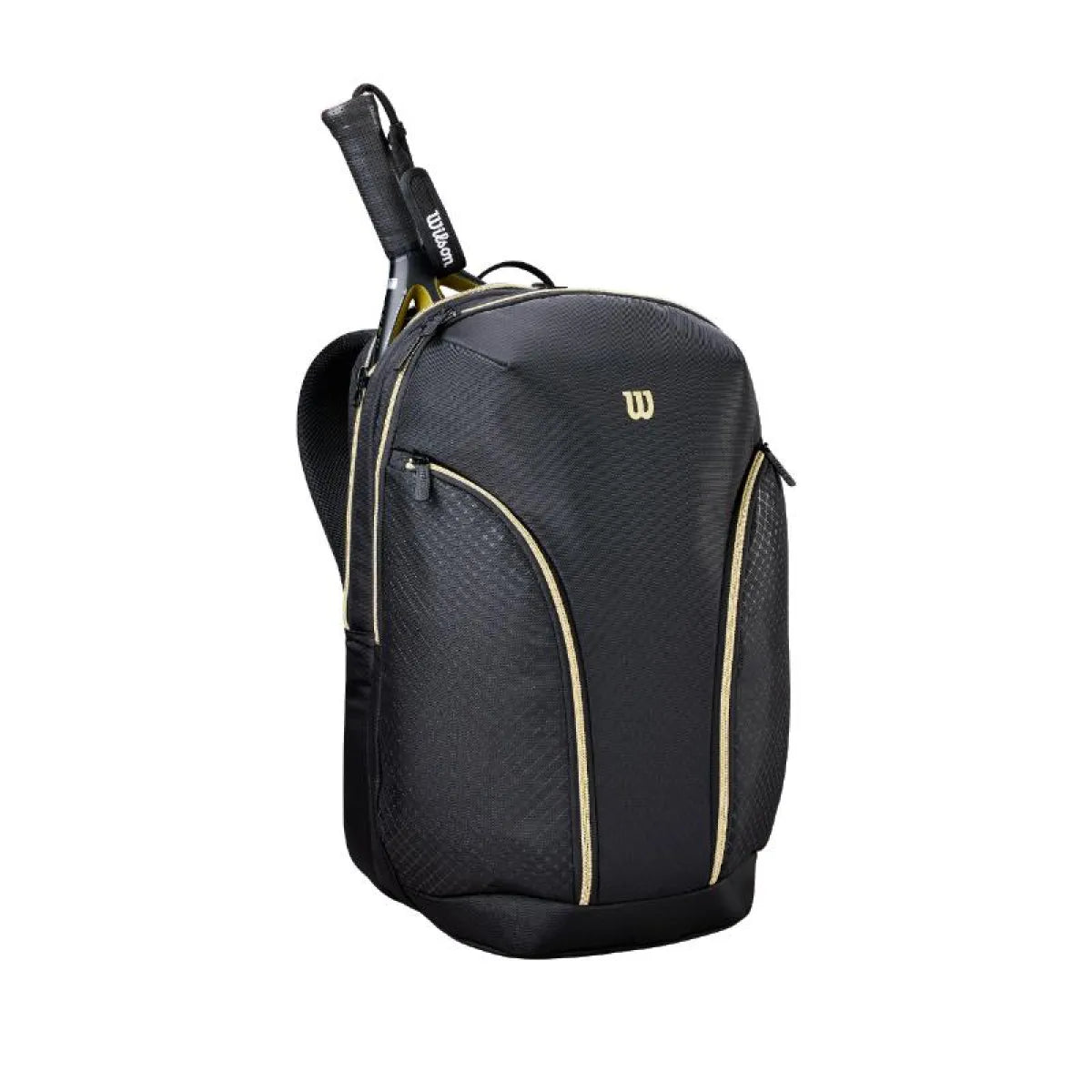 Sac à dos Wilson Defy V1 noir doré — vue de profil 2