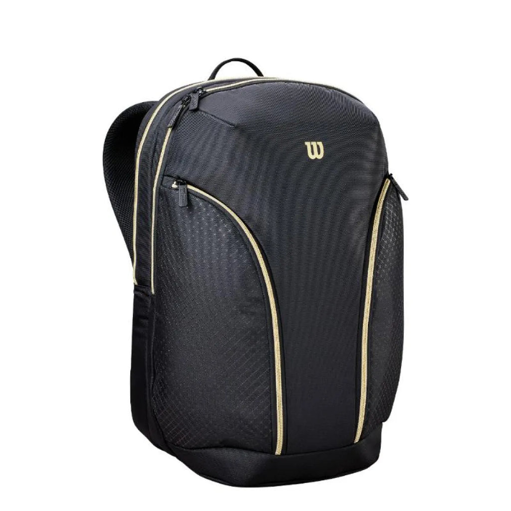 Sac à dos Wilson Defy V1 noir doré — vue de face