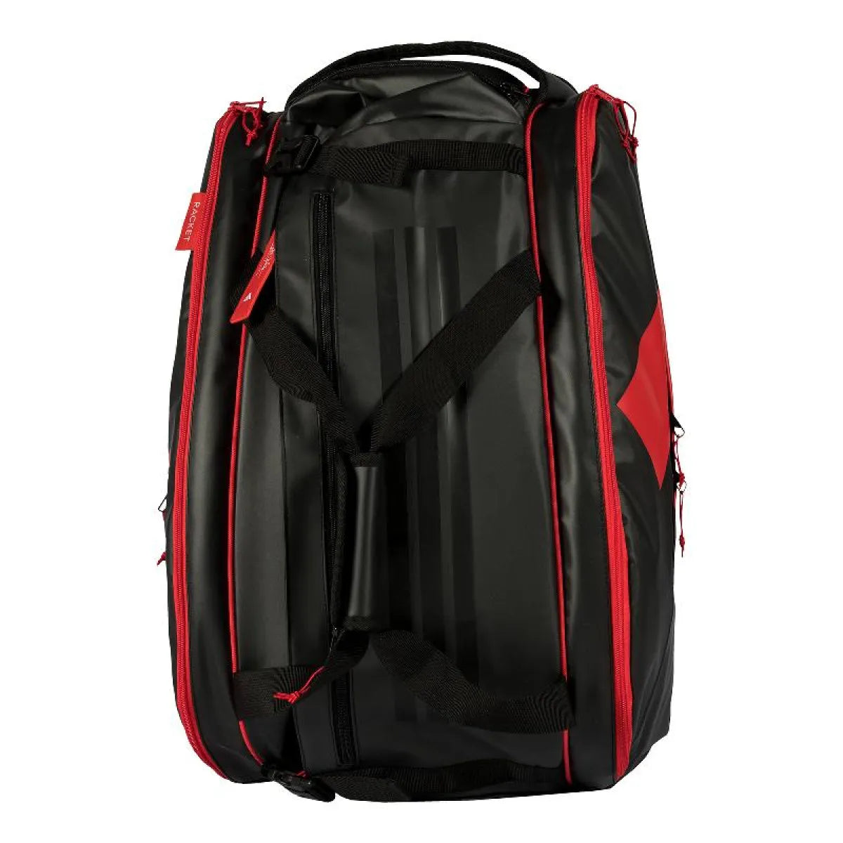 Sac de padel Adidas Ale Galan Multigame 3.5 noir rouge — vue de profil