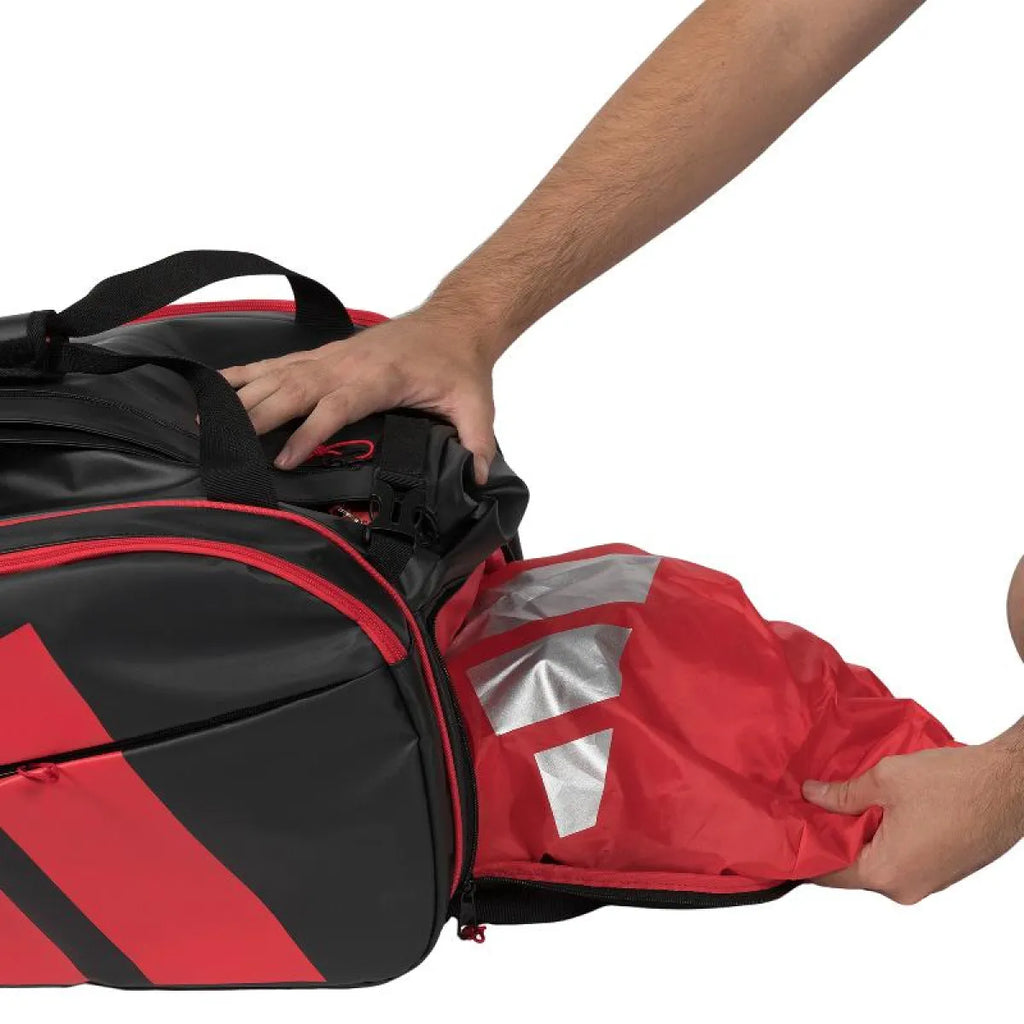Sac de padel Adidas Ale Galan Multigame 3.5 noir rouge — vue détail 2