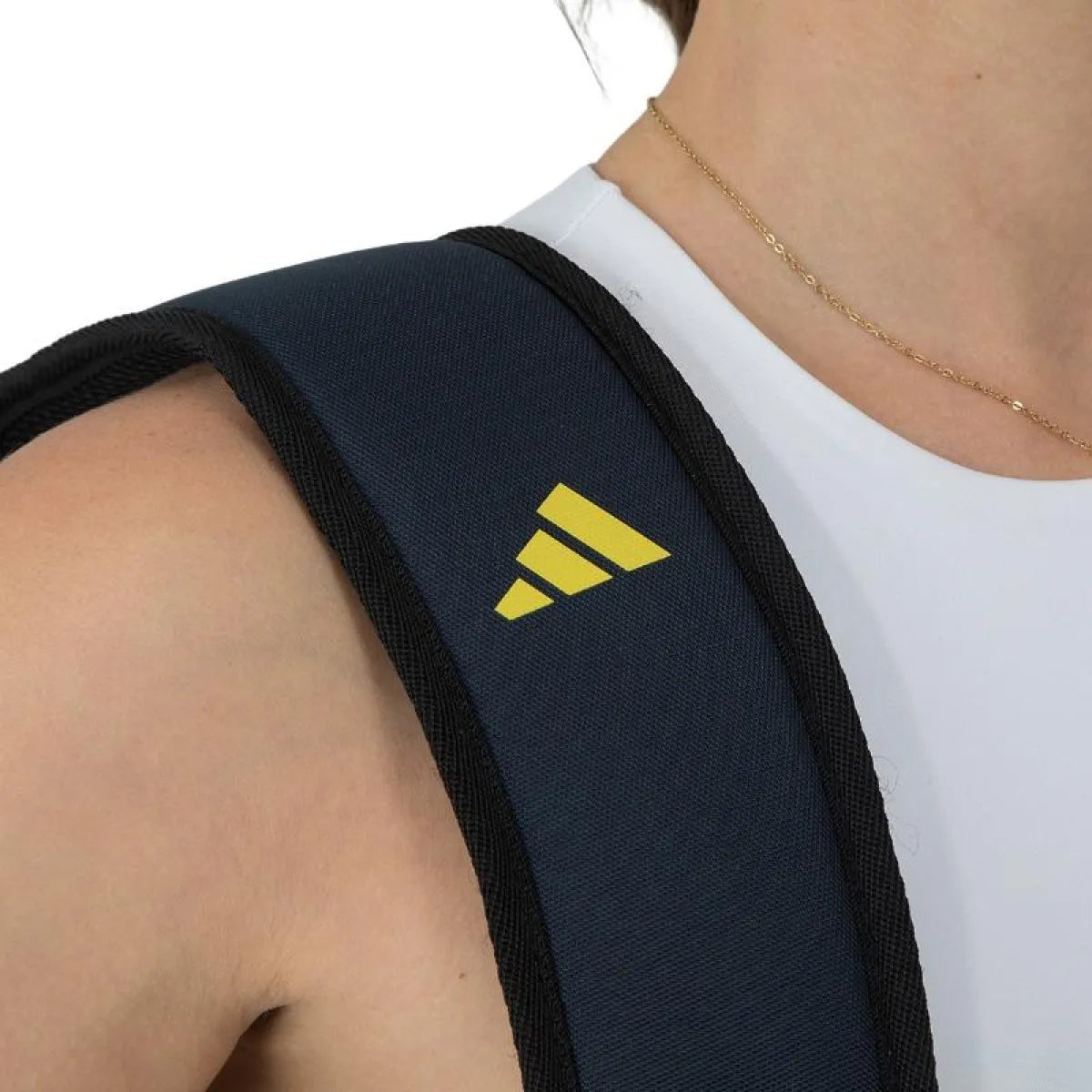 Sac de padel Adidas Control 3.4 bleu — vue de dos