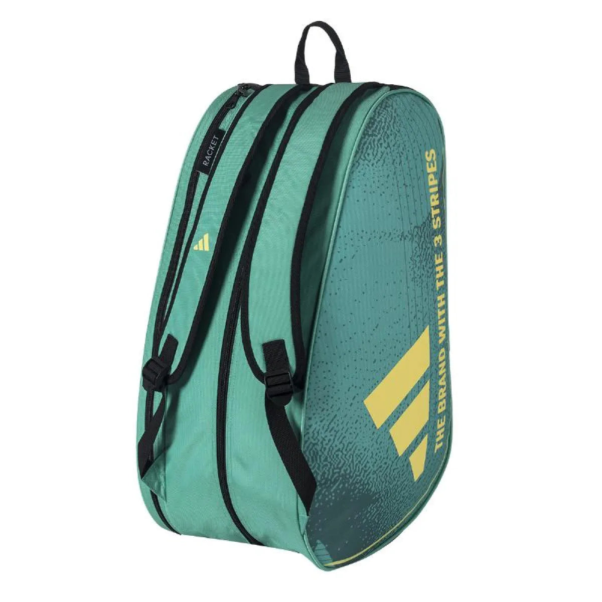 Sac de padel Adidas Control 3.4 vert — vue de profil