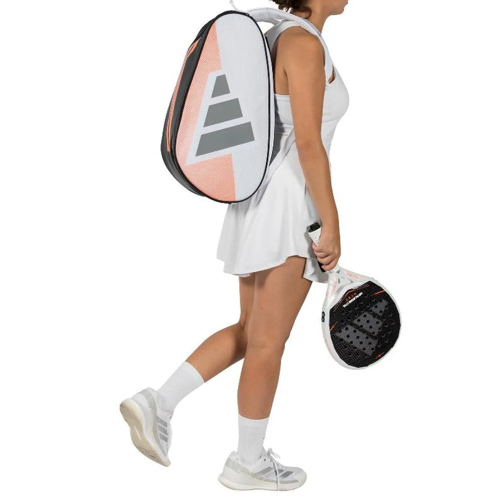 Sac de padel Adidas Control 3.5 blanc — vue détail 2