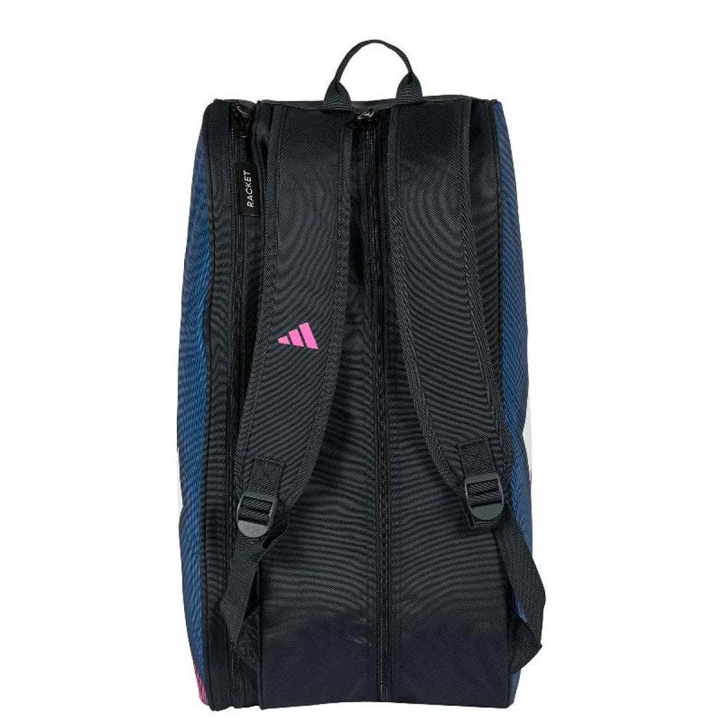 Sac de padel Adidas Control 3.5 bleu — vue de profil