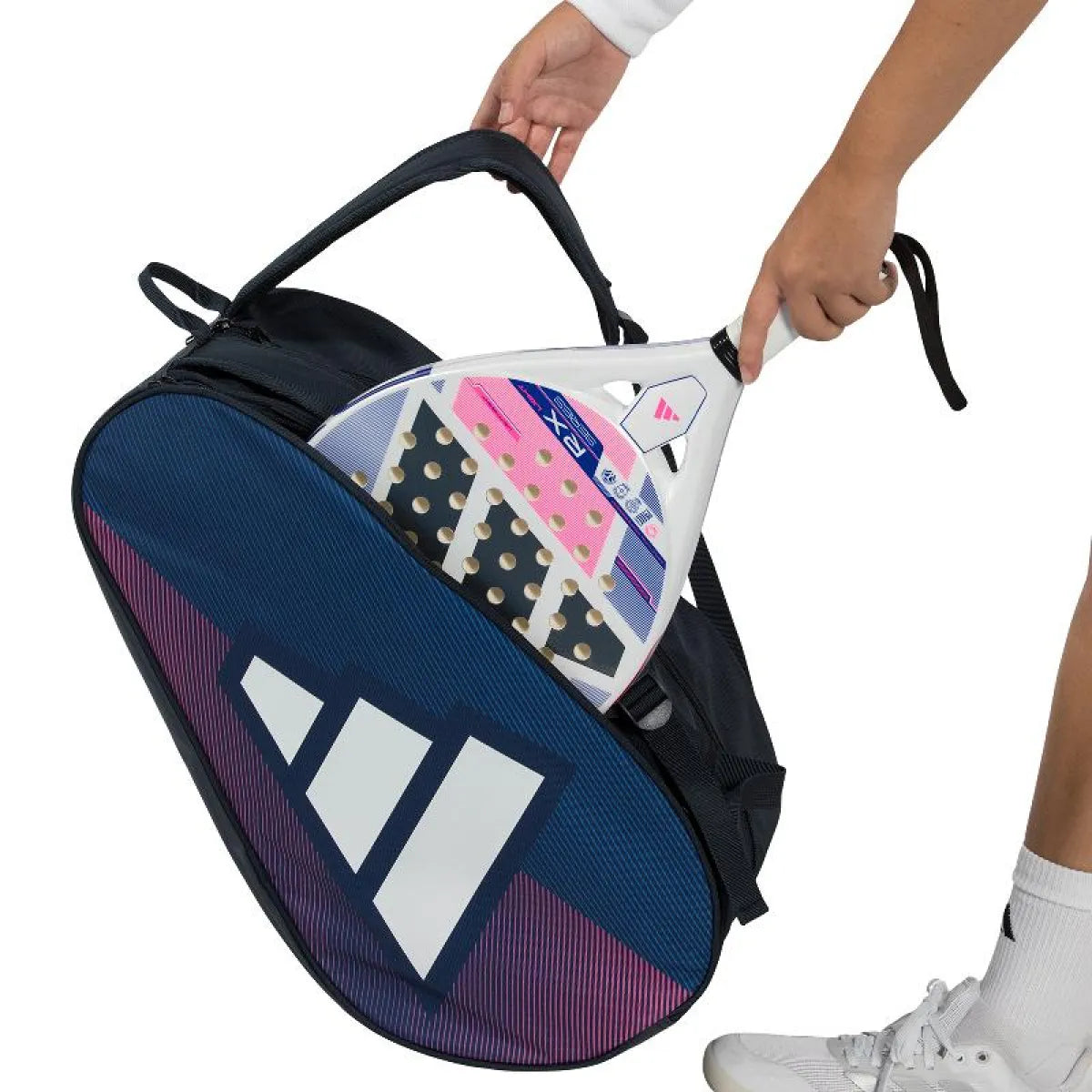 Sac de padel Adidas Control 3.5 bleu — vue détail 2
