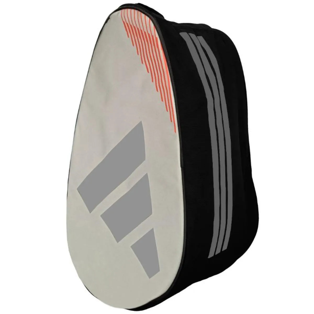 Sac de padel Adidas Control gris argent — vue de profil 2