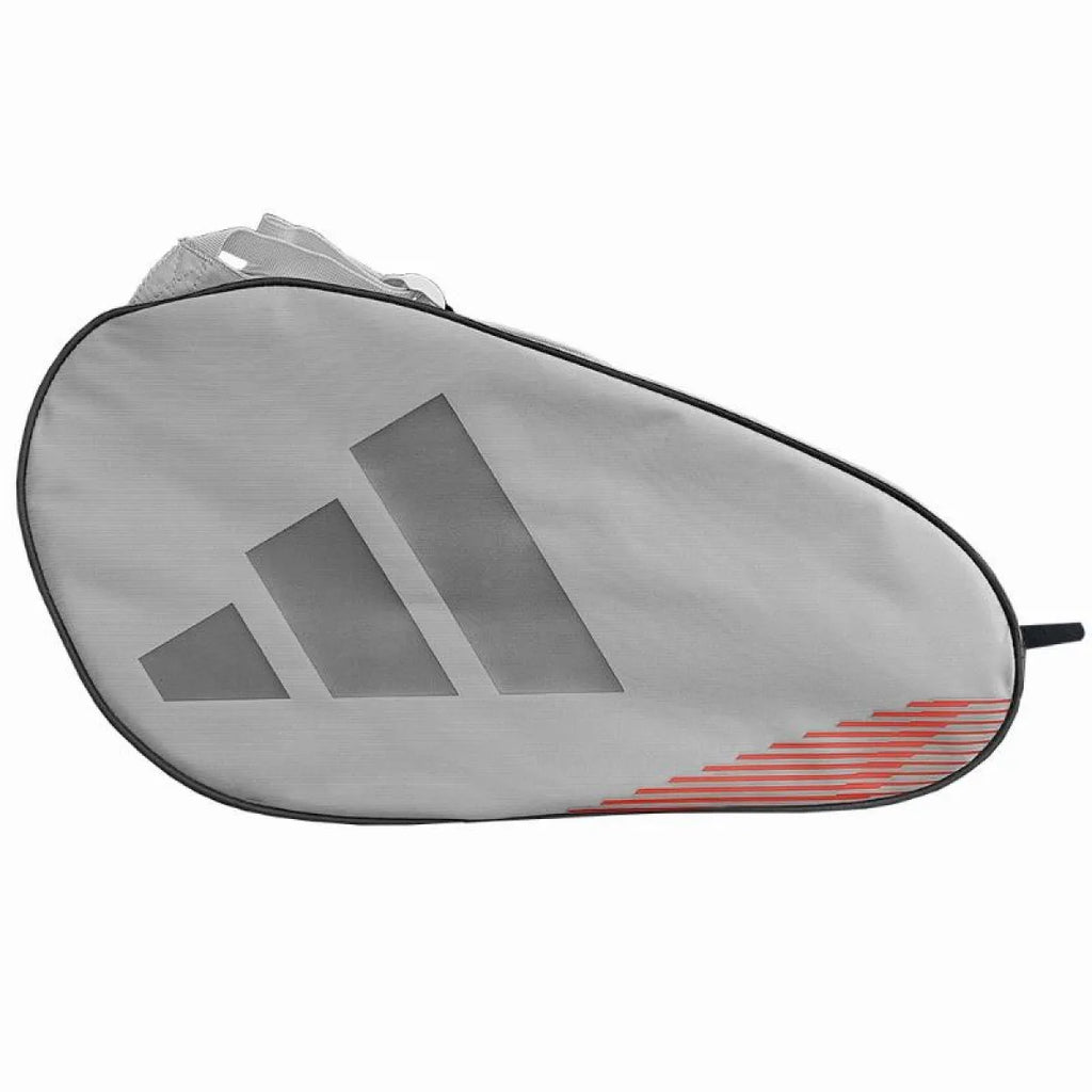 Sac de padel Adidas Control gris argent — vue de face