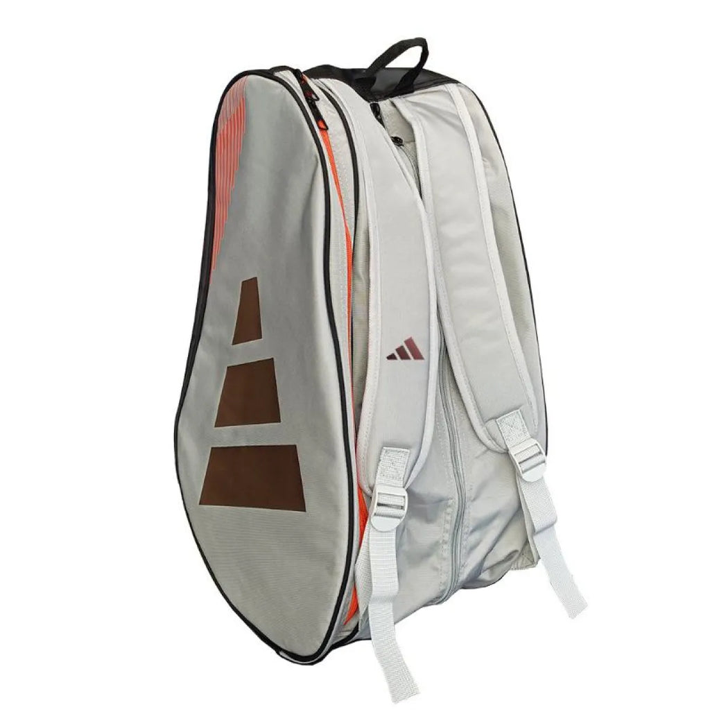 Sac de padel Adidas Control gris Bronce — vue de profil