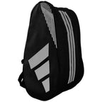 Sac de padel Adidas Control noir argent rouge — vue de profil 2