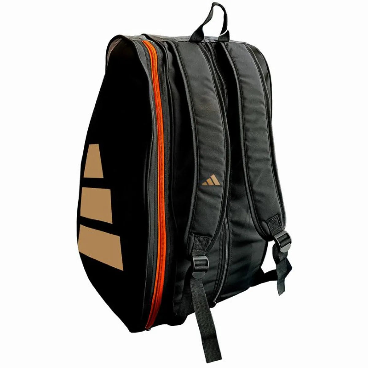 Sac de padel Adidas Control noir doré — vue de profil