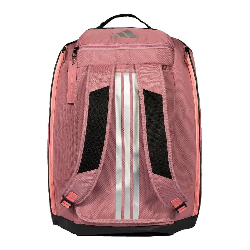 Sac de padel Adidas Marta Ortega Protour 3.5 rose noir — vue de profil