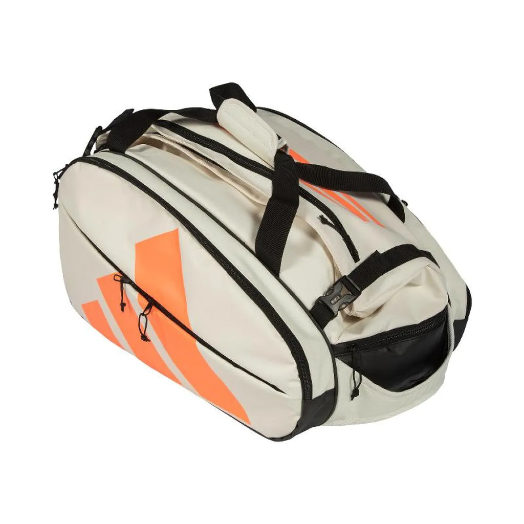 Sac de padel Adidas Multigame 3.5 blanc Tiza orange — vue détail 1