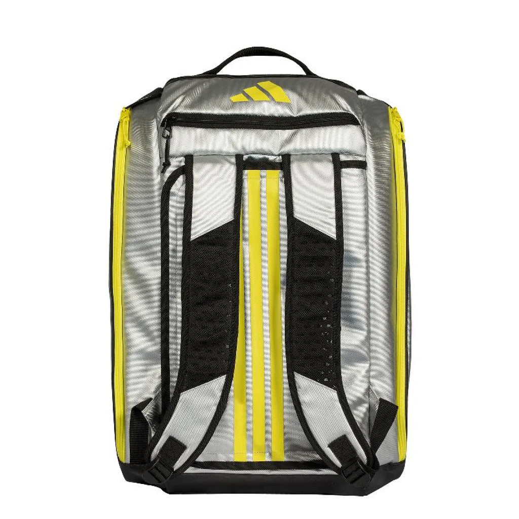 Sac de padel Adidas Tour 3.5 argent — vue de profil