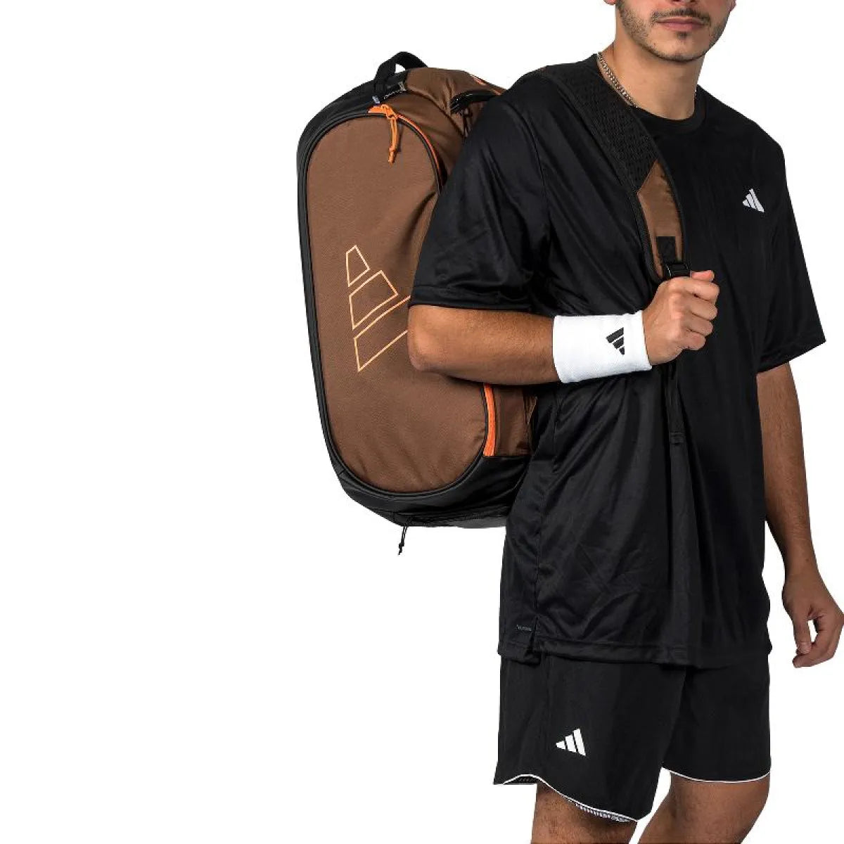 Sac de padel Adidas Tour 3.5 Bronce — vue en perspective